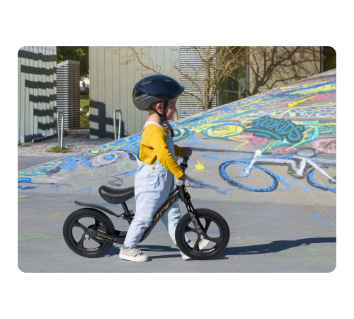 Біговел Ricokids FUNNU 12" чорний Біговел Ricokids FUNNU 12" чорний