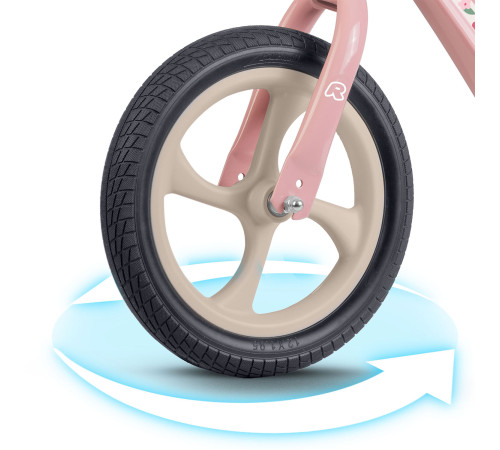 Біговел Ricokids FUNNU 12" рожево-бежевий Біговел Ricokids FUNNU 12" рожево-бежевий