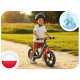 Біговел Ricokids FUNNU 12" чорно-червоний