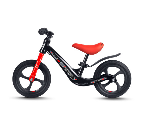 Біговел Ricokids FUNNU 12" чорно-червоний Біговел Ricokids FUNNU 12" чорно-червоний