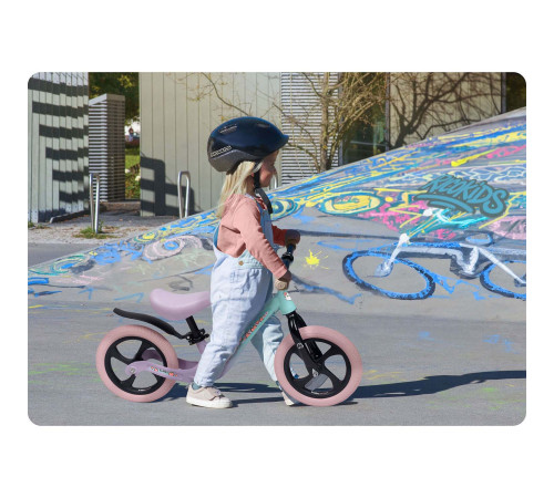 Біговел Ricokids FUNNU 12" бузково-блакитний Біговел Ricokids FUNNU 12" бузково-блакитний