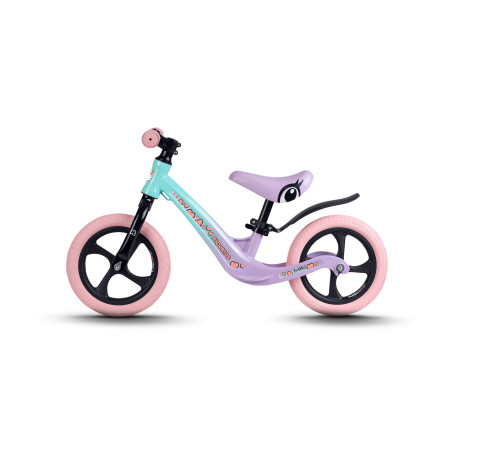 Біговел Ricokids FUNNU 12" бузково-блакитний Біговел Ricokids FUNNU 12" бузково-блакитний
