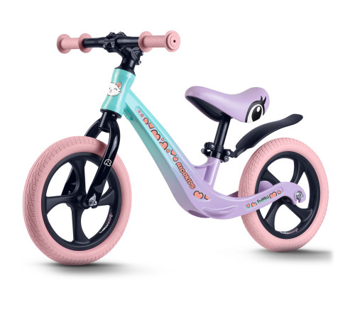 Біговел Ricokids FUNNU 12" бузково-блакитний Біговел Ricokids FUNNU 12" бузково-блакитний