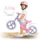 Біговел Ricokids FUNNU 12" бузково-рожевий