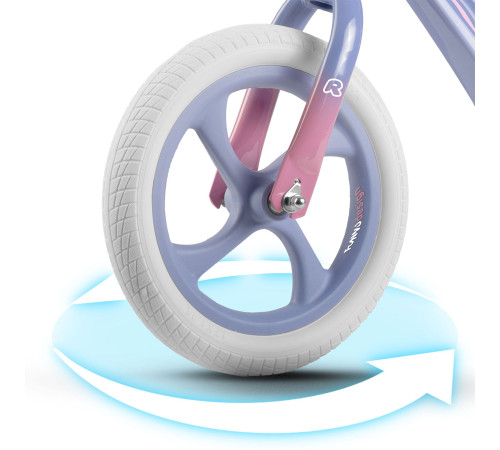 Біговел Ricokids FUNNU 12" бузково-рожевий Біговел Ricokids FUNNU 12" бузково-рожевий