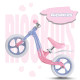 Біговел Ricokids FUNNU 12" бузково-рожевий
