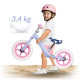 Біговел Ricokids RK-607 12" бузковий