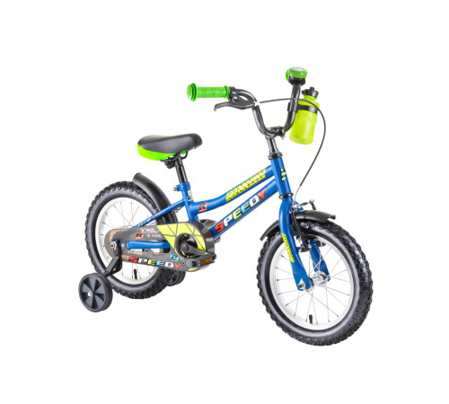 Дитячий велосипед DHS Speedy 1401 14" - model 2019 - синій Дитячий велосипед DHS Speedy 1401 14" - model 2019 - синій