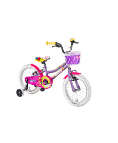  Дитячий велосипед DHS Daisy 1404 14' - model 2019 - фіолетовий