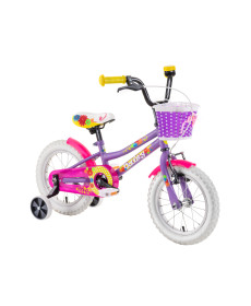  Дитячий велосипед DHS Daisy 1602 16” – 2019 - фіолетовий