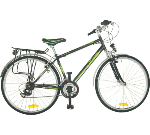 Велосипед GINESSO Bikeland RLand 68532, чоловічий чорно-зелений