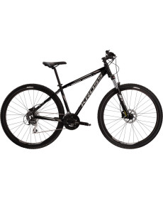 Велосипед Kross Hexagon 6.0 27 S (17) чорний / сірий / графітовий блиск