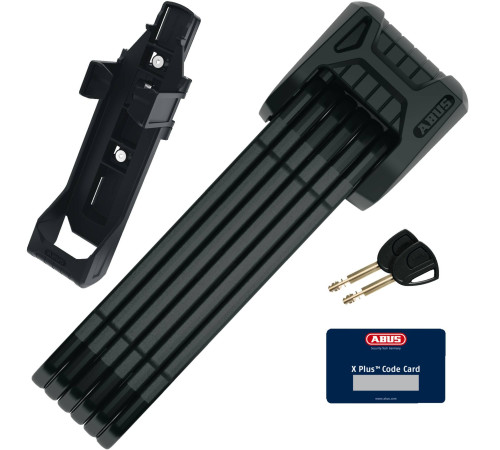 Замок сегментний ABUS 6500/110 Bordo Granit X-Plus SH - чорний