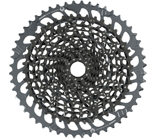 Велосипедна касета 12 зірок SRAM AM CS XG 1275 EAGLE 10-52T - чорна