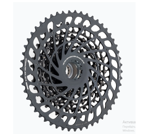 Велосипедна касета 12 зірок SRAM AM CS XG 1275 EAGLE 10-52T - чорна