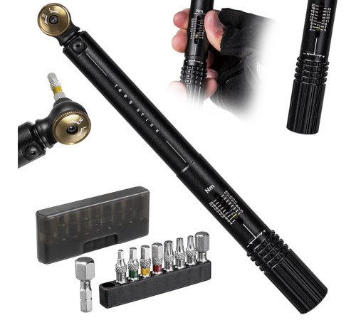Ключ динамометричний TOPEAK TORQ STICK 4-20NM - чорний Ключ динамометричний TOPEAK TORQ STICK 4-20NM - чорний