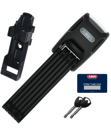 Велозамок ABUS X-PLUS 6000KA/90 BK + кріплення SH