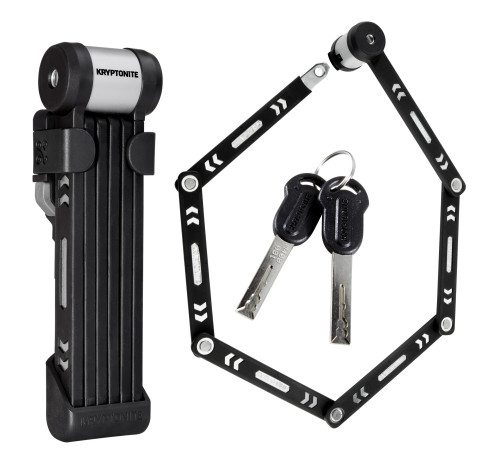 Велозамок Kryptolok 610s Folding Lock 100cm - чорний