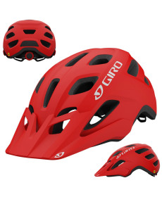 Шолом MTB GIRO FIXTURE INTEGRATED Mips 54-61cm червоно матовий