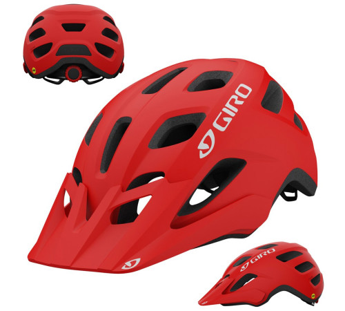 Шолом MTB GIRO FIXTURE INTEGRATED Mips 54-61cm червоно матовий Шолом MTB GIRO FIXTURE INTEGRATED Mips 54-61cm червоно матовий