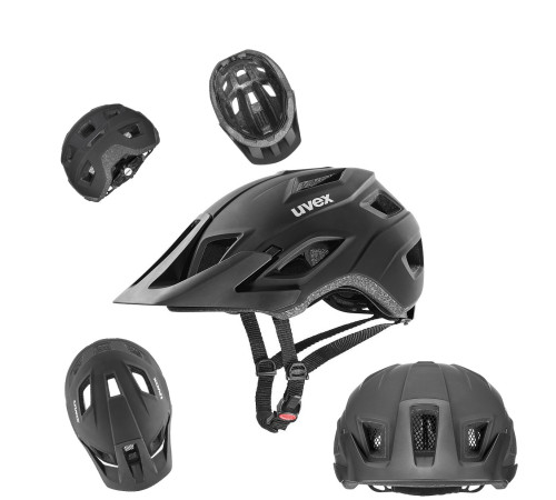 Шолом UVEX ACCESS 52-57cm чорний матовий Шолом UVEX ACCESS 52-57cm чорний матовий