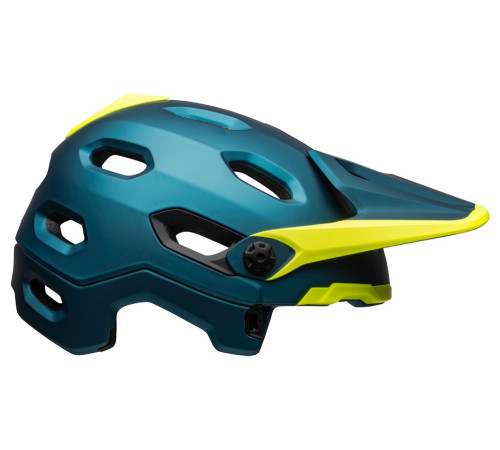 Шолом BELL SUPER DH MPS SPHERICAL full face розмір M 55-59 см, синьо-жовтий