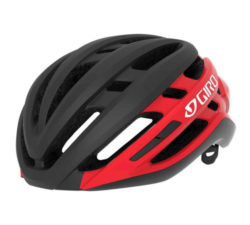 Шолом Szosowy GIRO AGILIS L 55-63cm чорно-червоно матовий
