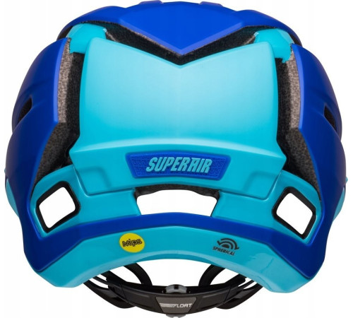 Шолом BELL SUPER AIR R MIPS SPHERICAL full face розмір L 58-62 см, синій