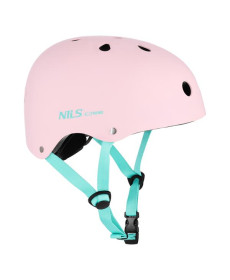 Дитячий шолом NILS EXTREME MTW001 розмір L 58-61 см, рожевий