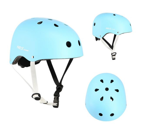 Дитячий шолом NILS EXTREME MTW001 розмір XS 48-52 см, блакитний