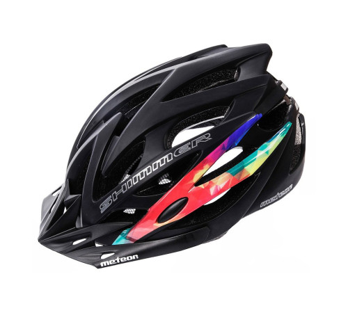 Шолом METEOR SHIMMER L 58-61см чорний Шолом METEOR SHIMMER L 58-61см чорний