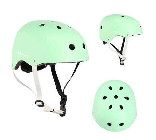 Дитячий шолом NILS EXTREME MTW001 розмір L 58-61 см, м'ятний