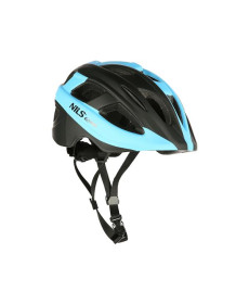 Дитячий шолом NILS EXTREME MTV35J розмір S 48-53 блакитно-чорний
