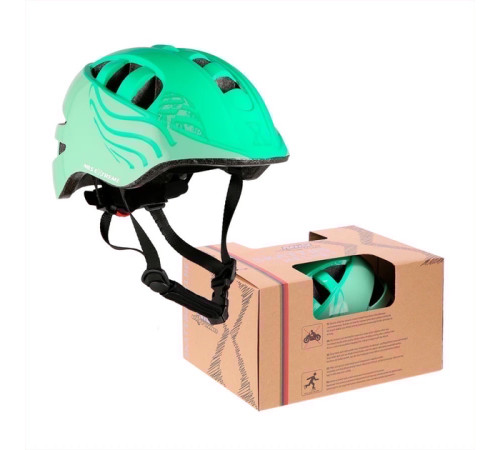 MTW08 GREEN SIZE. XS (48-52CM) HELMET NILS EXTREME