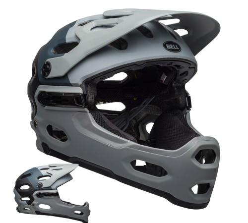 Шолом BELL SUPER 3R MIPS full face M(55-58cm) чорний матовий