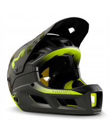 Шолом MET PARACHUTE MCR MIPS full face розмір M 56-58 см, чорно-зелений