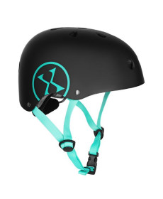 Дитячий шолом NILS EXTREME MTW001 розмір XS 48-52 см, чорно-блакитний