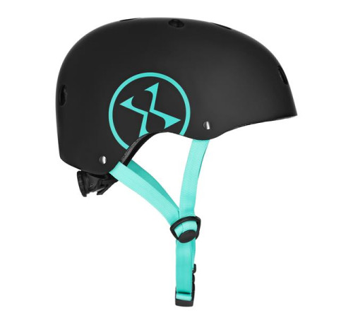 Дитячий шолом NILS EXTREME MTW001 розмір XS 48-52 см, чорно-блакитний