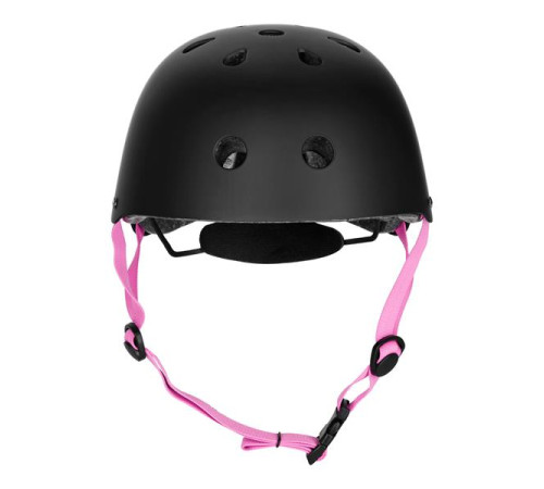 Дитячий шолом NILS EXTREME MTW001 розмір S 52-56 см, чорно-рожевий