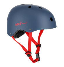 Дитячий шолом NILS EXTREME MTW001 розмір L 58-61 см, синьо-червоний