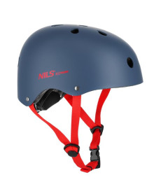 Дитячий шолом NILS EXTREME MTW001 розмір XS 48-52 см, синьо-червоний