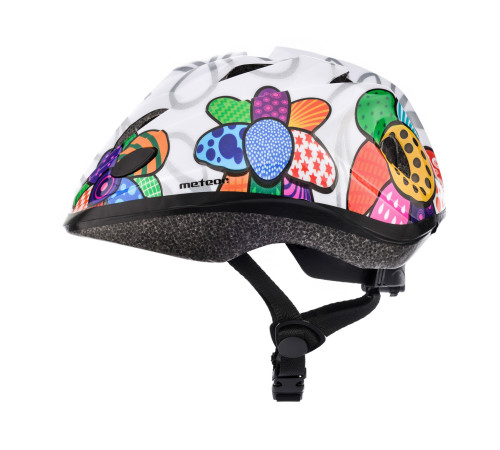 Kask dziecięcy Meteor KS07 S 48-52 cm Colourful flowers Kask dziecięcy Meteor KS07 S 48-52 cm Colourful flowers