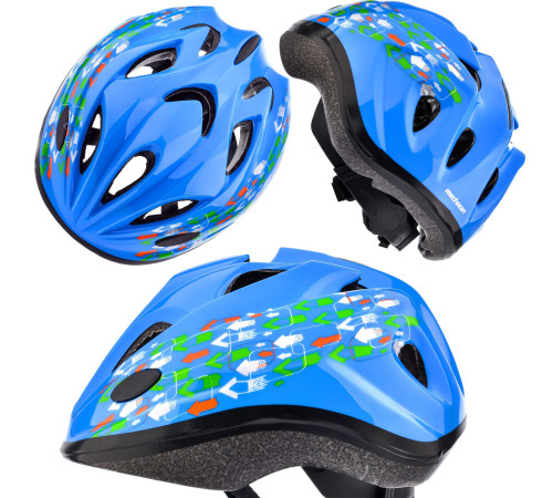 Kask dziecięcy Meteor KS07 S 48-52 cm Arrows Kask dziecięcy Meteor KS07 S 48-52 cm Arrows