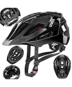 Шолом UVEX QUATRO all 52-57cm чорний