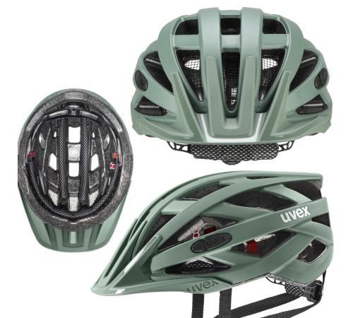 Шолом UVEX I-VO cc- зелено матовий. L 56-60cm Шолом UVEX I-VO cc- зелено матовий. L 56-60cm