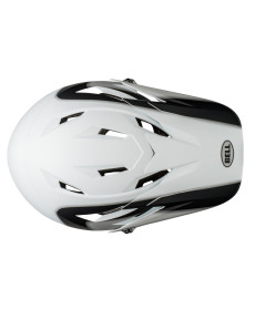 Шолом ROWEROWY BELL SANCTION FULL FACE S 52-54 біло-чорний