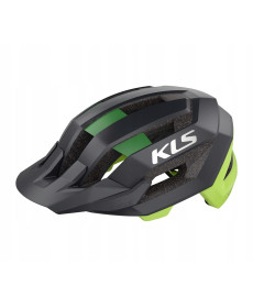 Шолом KELLYS KLS SHARP 3D fit розмір M/L 54-58 см, чорно-зелений 