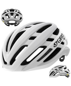 Шолом для велосипедистів GIRO AGILIS INTEGRATED Mips S 51-55cm - білий матовий
