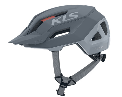 Шолом KELLYS KLS SHARP 3D fit, магнітна застібка, L/XL 58-61 см, сірий