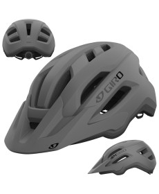 Шолом MTB GIRO FIXTURE II 54-61cm титановий мат